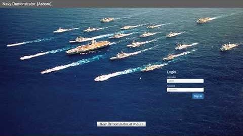 eQube Mendix App (Navy Demonstrator) -2018