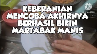 COBA COBA BIKIN MARTABAK ALA BANGKA YANG BERHASIL, 29 Desember 2025#makan #martabakmanis#martabak