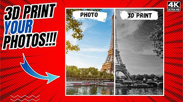 The Secret to Turning Photos into STUNNING 3D Prints 🔥🔥🔥