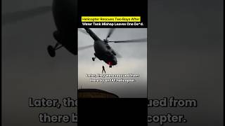 ​Helicopter Rescues Two Boys After Water Tank Mishap Leaves One De*d.