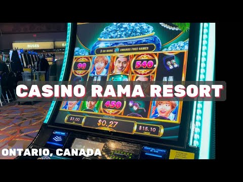 CASINO RAMA RESORT TOUR - Restaurants * Room Tour * Shops * Casino - (Orillia, Ontario, Canada)