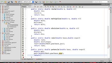 Ejemplo usando métodos en Java para operaciones básicas