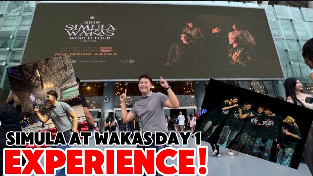 MY SB19 Simula At Wakas Kickoff Experience DAY 1 🔴 Philippine Arena (GOOSEBUMPS ALL OVER) 🔥