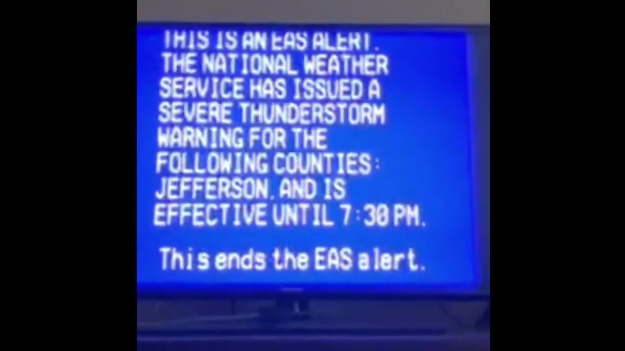 0.3 MP Camera Test (For EAS & NOAA Weather Radio Mocks!)