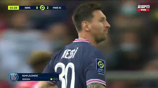 El debut de Messi en PSG
