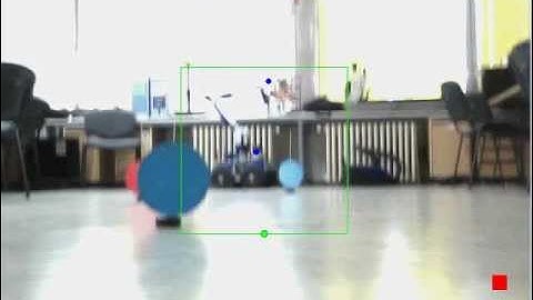 Mobile Robot Navigation with Visual System by avoiding Marks with wifi Image Processing - Robot View