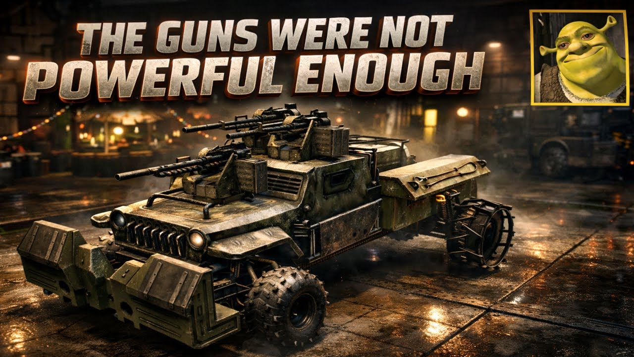 Crossout Mobile PvP 🚗💥 Blue Build Tested — But the Guns Were Too Weak! 😬