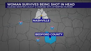 Woman survives being shot in head in Bedford County