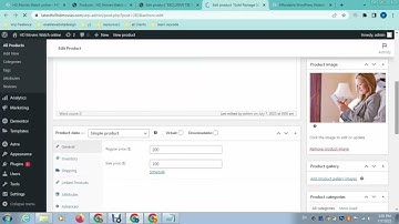 How to add product gallery images in wordpress ecommerce website?