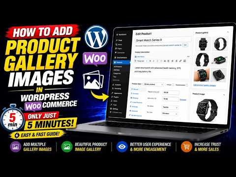 How to add product gallery images in wordpress ecommerce website?