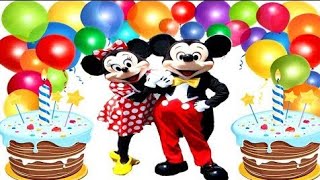 SELAMAT ULANG TAHUN LAGU ANAK BERSAMA BADUT DISNEY MICKEY MOUSE