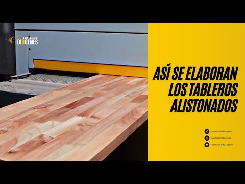 Como hacer un tablero ancho sin que se pande o tuerza 