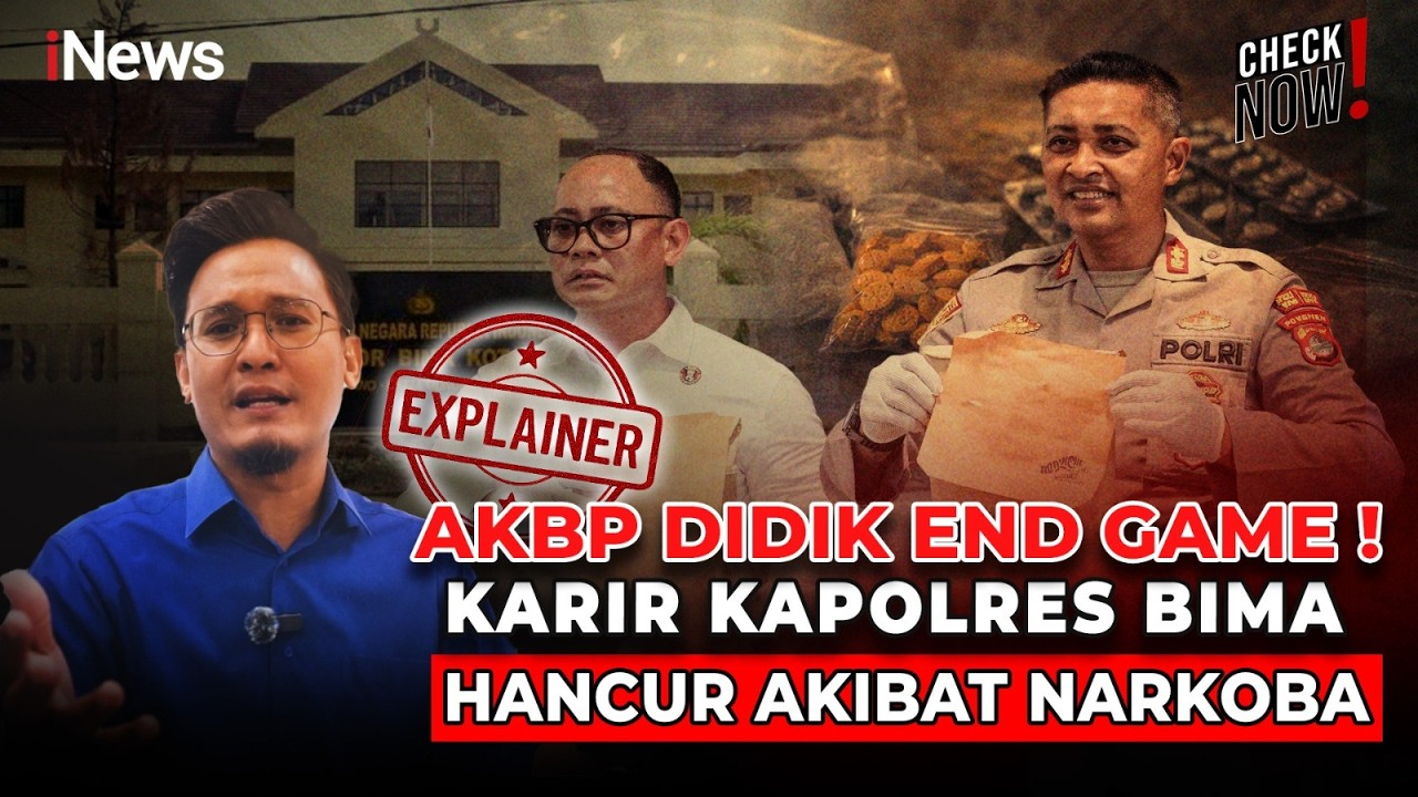 Penjara Seumur Hidup, Kapolres Bima Simpan Narkoba Sekoper | CHECK NOW !