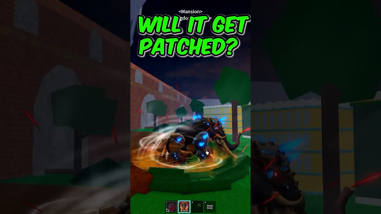 Исправлена ​​ошибка с Мамонтовым фруктом? (Nerf) 