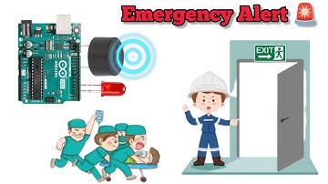 How to Make an Emergency Alert System with Arduino | Siren & Lights Project