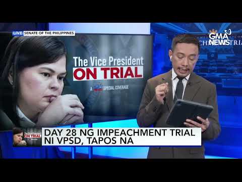 Day 28 highlights - VP Sara Duterte's Impeachment Trial | GMA News