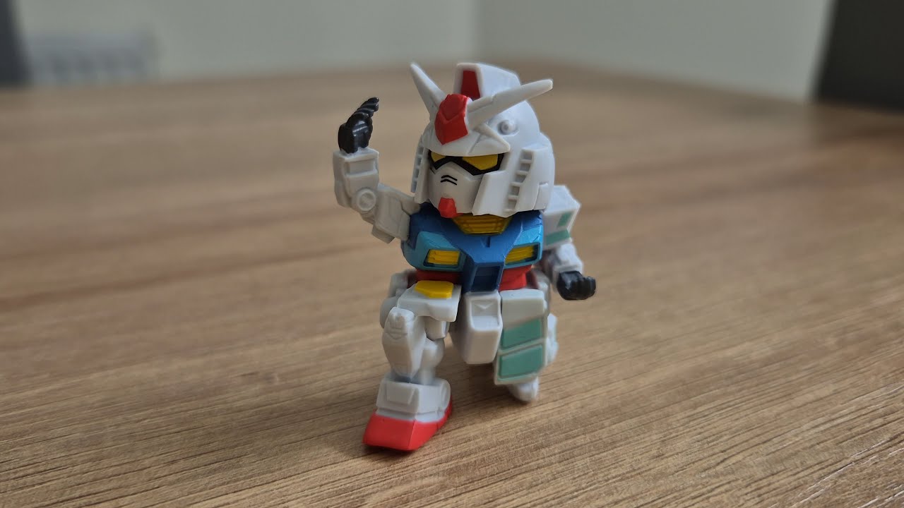 Gundam RX-78F00/E Gacha from The Gundam Base Tokyo - YouTube