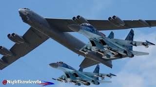 B-52'S Daring Flight With Ukrainian And Polish Fighter Jets