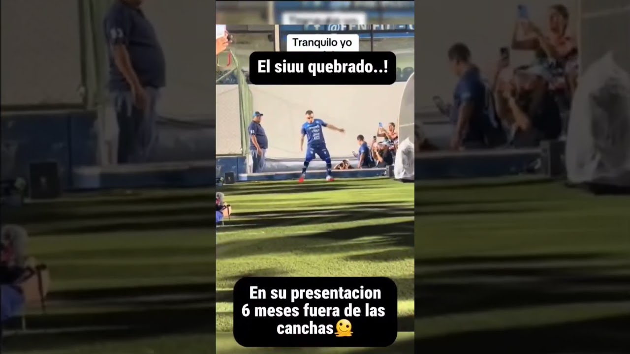 Se lesiona en su presentación. .! 