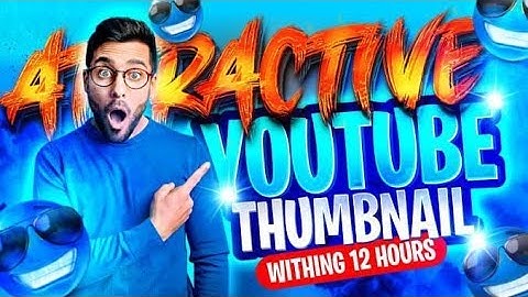 Manoj Dey Jaisa Thumbnail Kaise Banaye ? How To Make Youtube Thumbnails? 2024 @ManojDey