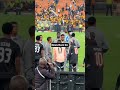 Orlando Pirates players greeting the fans after the Soweto derby match