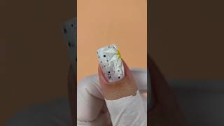 Flower Nails cu Efect Mat & Glossy 🌸🖤 Tutorial Pas cu Pas #nailart #flowernails #nailtech #tutorial