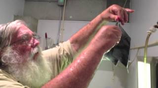 Clyde Butcher demonstrates his photographic techniques