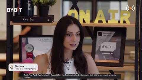 Mariam and Ben Zhou of Bybit About ApeX Pro
