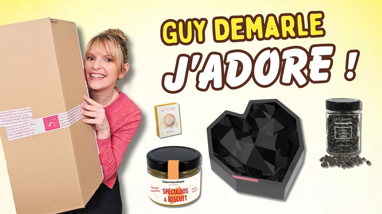 Mes produits Guy Demarle préférés - On déballe ma commande ensemble ! Nouveau moule à découvrir ❤️