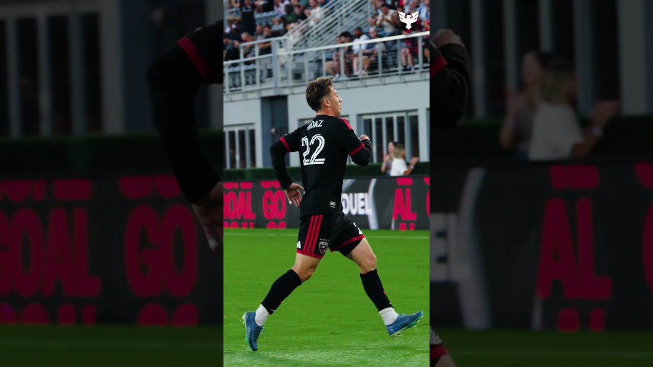 Nathan Ordaz gets his first for the District 🖤❤️ #DCUnited #NathanOrdaz #Goal #First #soccer