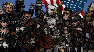 AMERICA VS DARKEST DUNGEON! AMERICAN WAY TO BEAT DARKEST DUNGEON