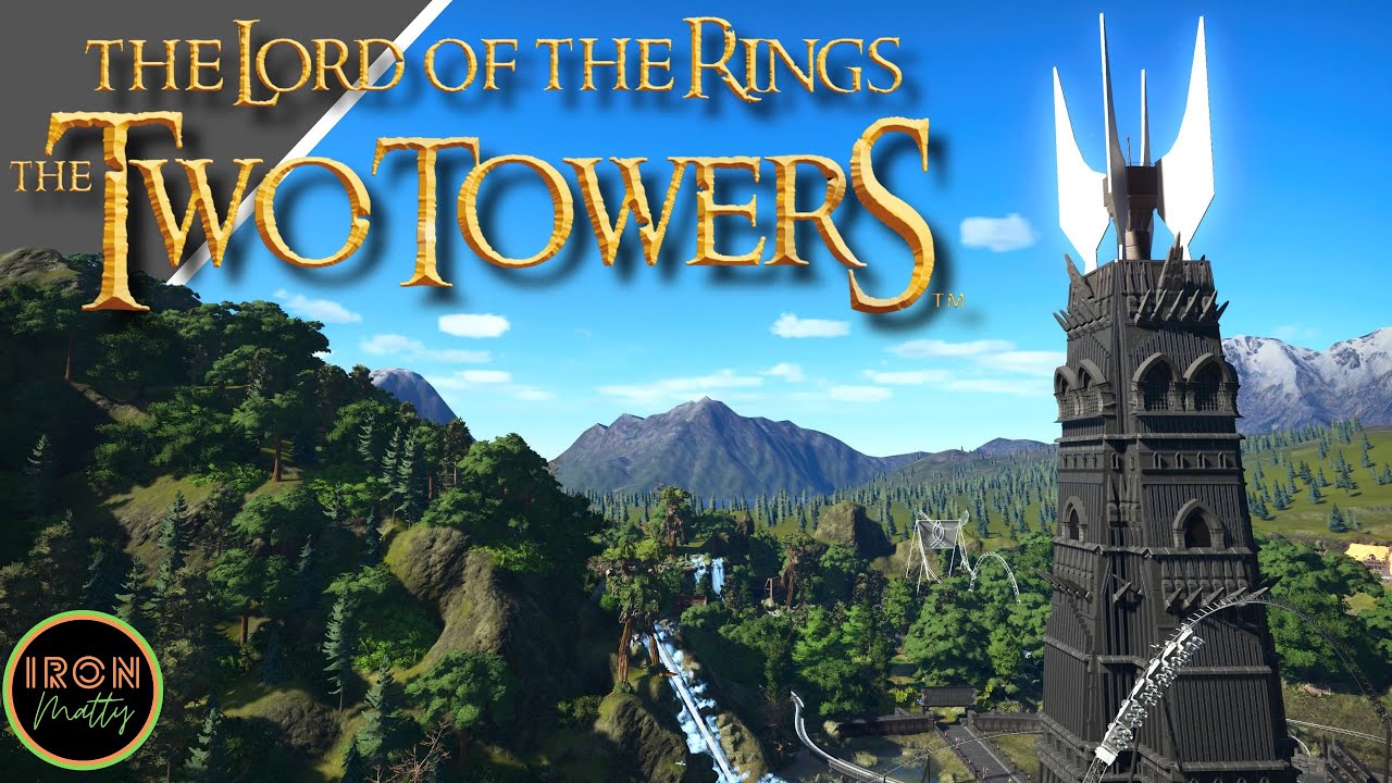 Властелин колец: Две башни — один парк, чтобы править всеми | Planet Coaster | Парк в центре вним...