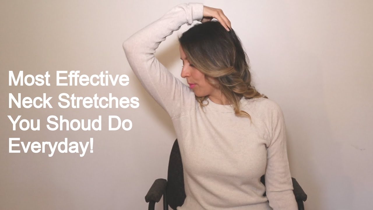 Most Effective Neck Stretches You Should Do Everyday ! YouTube