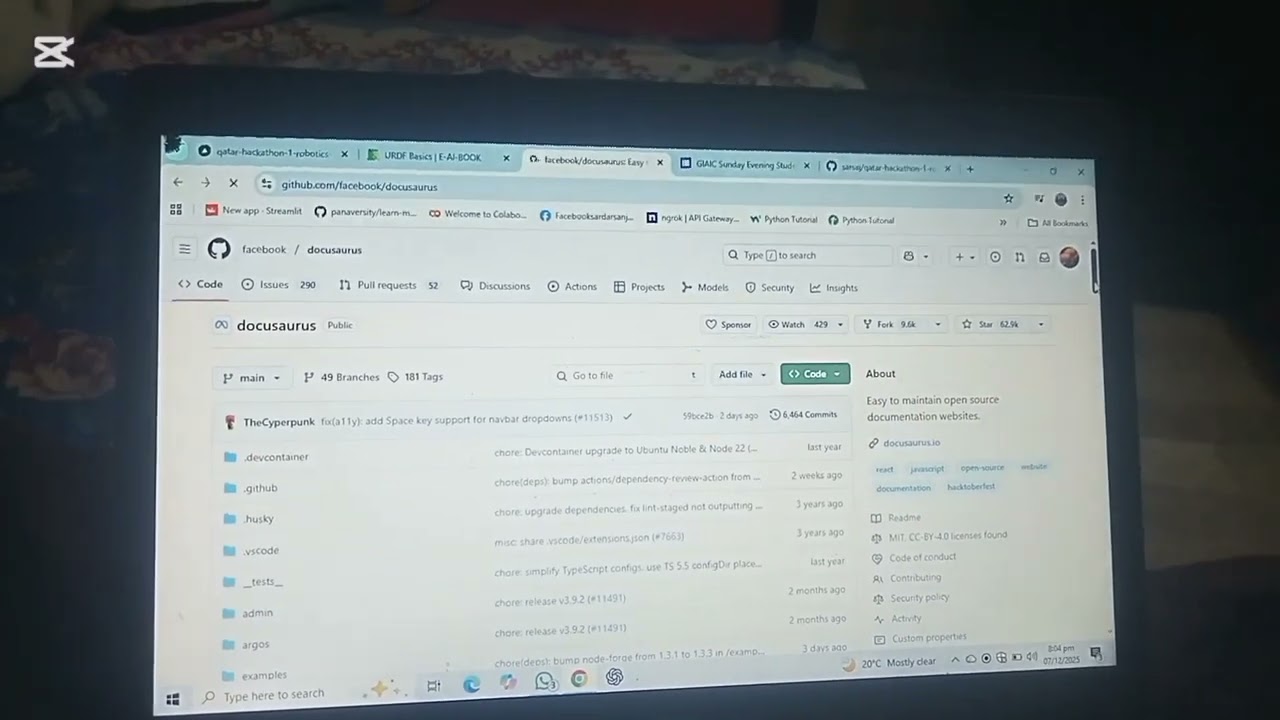 This AI & Robotics Textbook website helps students learn modern robotics.