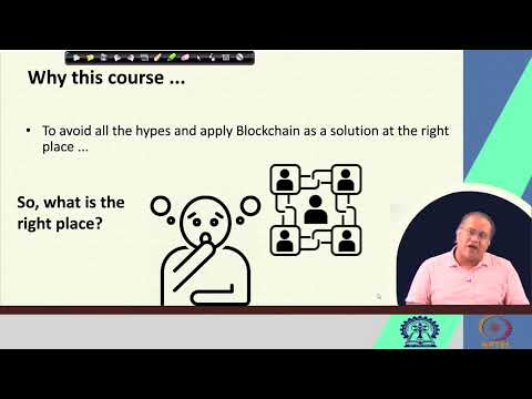 NOC:Blockchain and its Applications