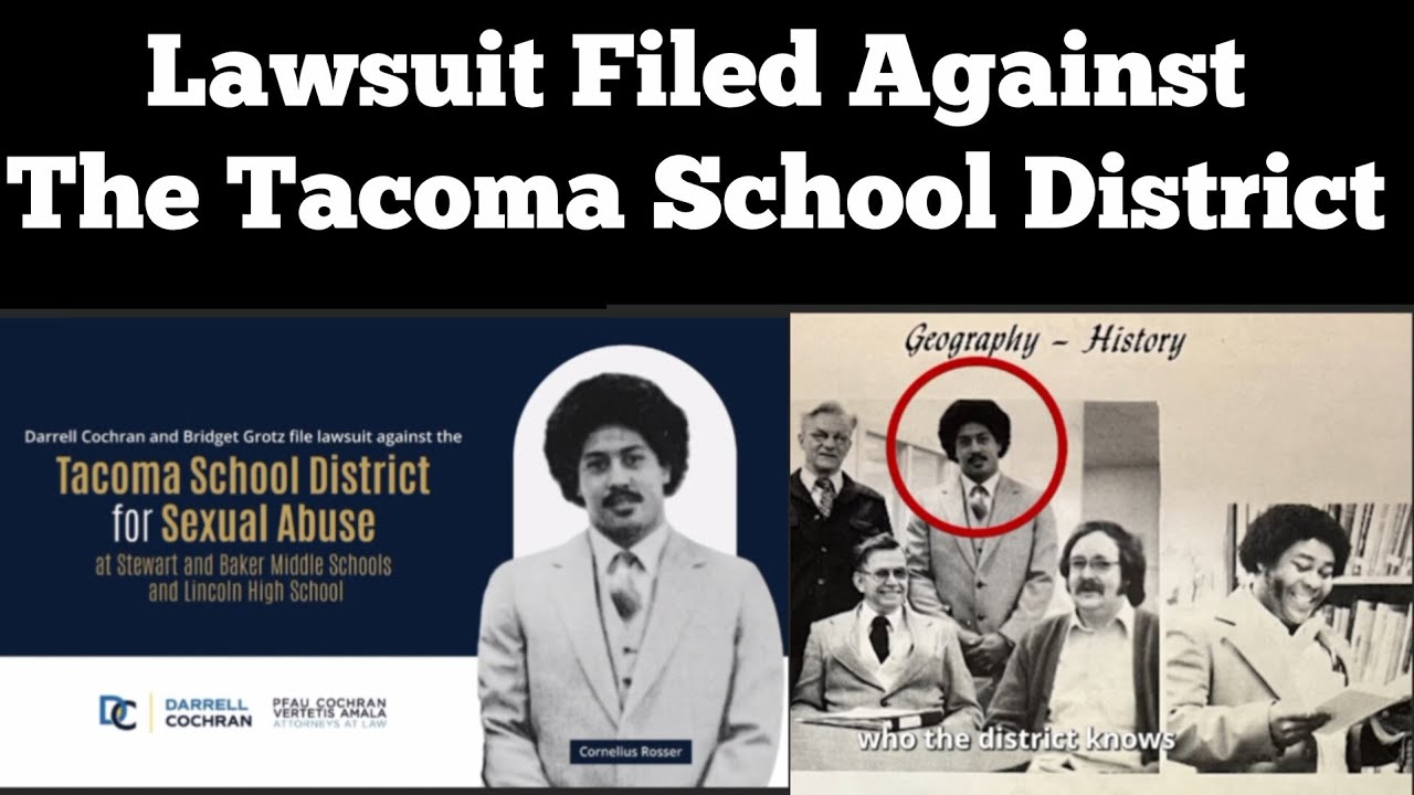 Подан иск против школьного округа Такомы ~ Корнелис Россер