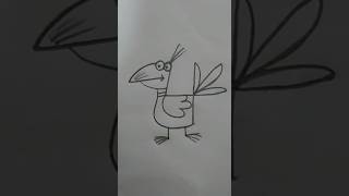 Draw a chicken from 4/youtubeshorts viral