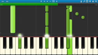 Video thumbnail of "Red - Pieces on Piano tutorial"