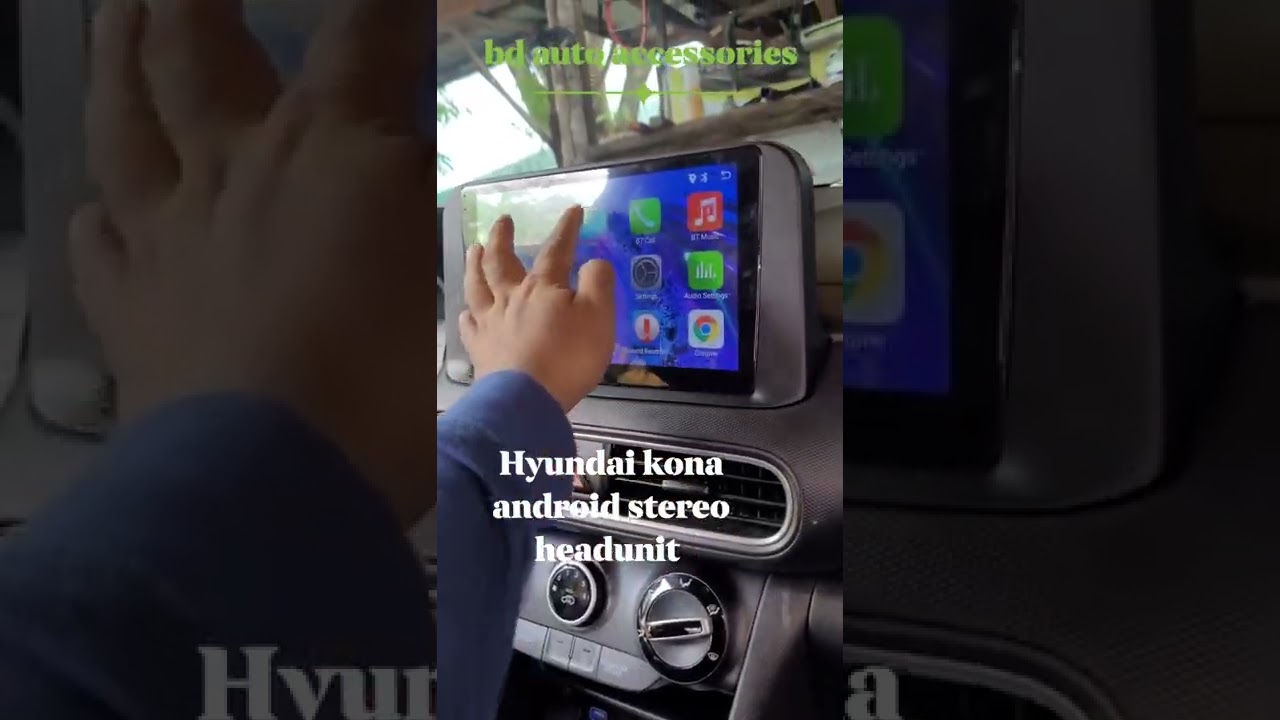 Hyundai kona android stereo headunit YouTube