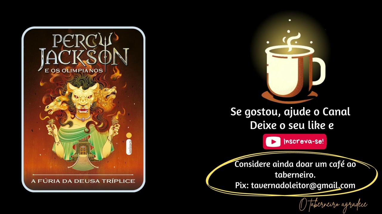 Percy Jackson e os Olimpianos -  fúria da deusa tríplice - Livro VII-Rick Riordan🎧Audiobook Completo