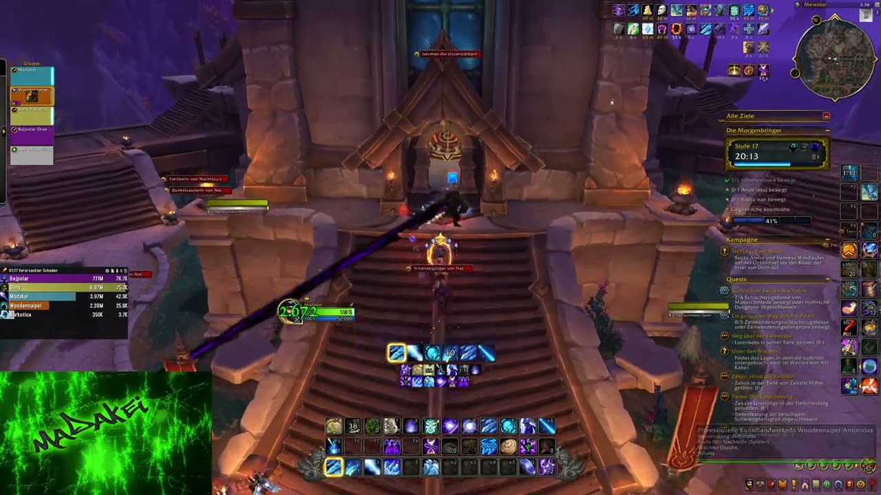 WoW Die Morgenbringer +17 ⚔️ Prepatch | Frostmage POV ❄️