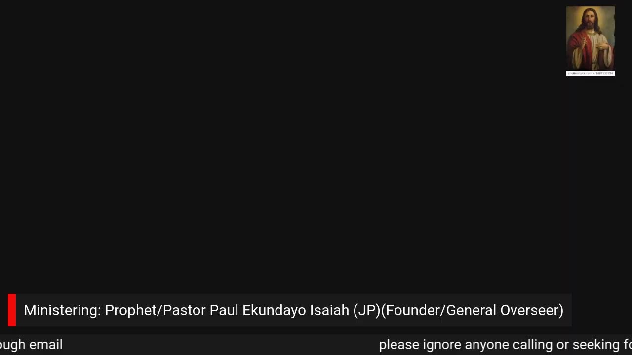 FRIDAY VIGIL PROGRAMME