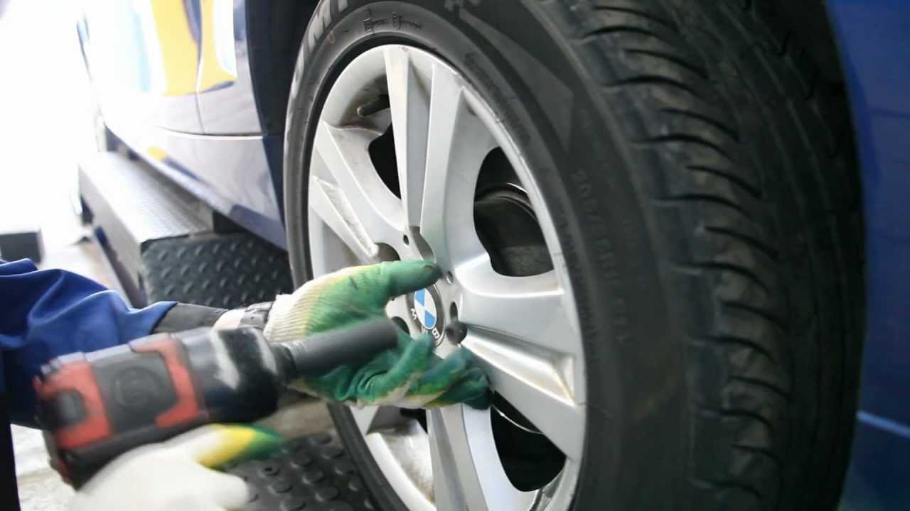 Шиномонтаж для BMW - RUNFLAT ЦЕНТР - YouTube