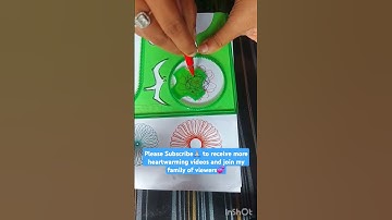 How many rotations did the Pen Make in total?😱#spirograph #2024 #shorts #viral #trending #ytshorts