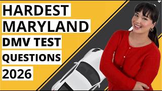 Maryland Hardest DMV Questions 2026 — 40 Test Questions That Trick Most Drivers