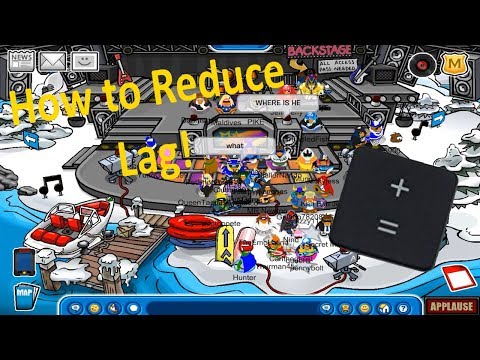 How to Reduce Lag in Club Penguin Rewritten