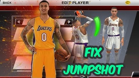 KYLE KUZMA JUMPSHOT FIX | NBA2K20-NBA2K21 MOBILE | ANDROID