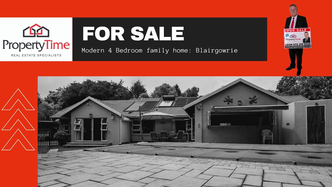 For Sale 114 Barkston Drive, Blairgowrie, Randburg. Asking price R 2