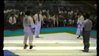 Simon Foo Vs Kong Tai Moon 1989 Asian Shitoryu Karatedo Tournament Open Wt Semifinal.wmv