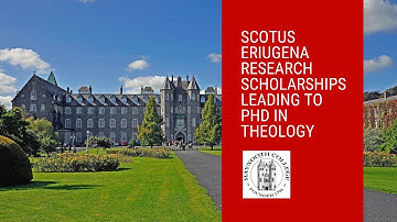 Scotus Eriugena Scholarships leading to PhD in Theology at St Patrick